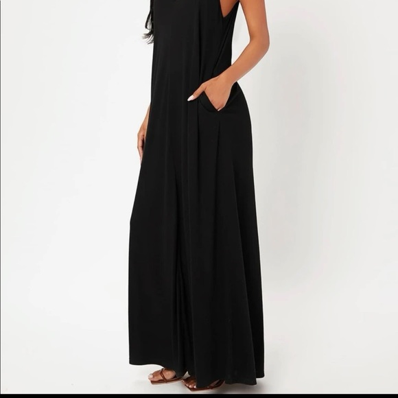 Hidden Pocket Maxi Cami Dress - Picture 5 of 6